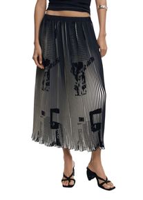 Desigual Faltenrock Midi