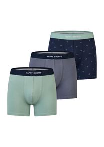 Happy Shorts Herren Trunk JerseyUnterhose, Unterw&auml;sche, Boxer Trunk