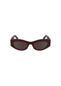 Calvin Klein Rote Acetat Damen-Sonnenbrille