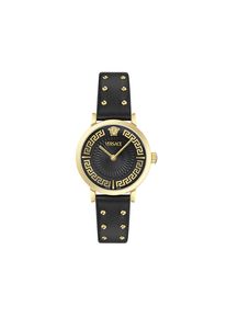 Versace Greca Fortuna Schwarz Damen Armbanduhr VE0A00225