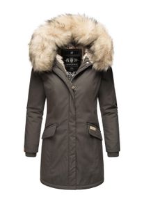 Navahoo Damen Winter Parka Cristal &ndash; Premium Kollektion mit Abnehmbarem Kunstfellkragen