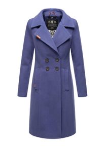 Navahoo Damen Trenchcoat Wooly &ndash; Premium Wintermantel mit Eleganter Passform
