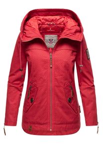 Navahoo Damen &Uuml;bergangsjacke Wekoo &ndash; Leichte Baumwolljacke mit Kapuze