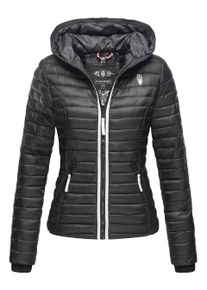 Navahoo Damen Steppjacke Kimuk Princess &ndash; Leicht, Modern & Mit Kapuze