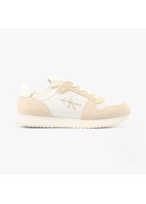 Calvin Klein RUNNER SO LACEUP Herren Sneaker Helles Wei&szlig;/Eierschale