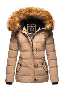 Navahoo Damen Winterjacke Zoja &ndash; Warm, Stylisch & Mit Abnehmbarem Kunstfellkragen
