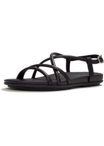 fitflop Gracie Kristallleder Damen Sandalen Schwarz