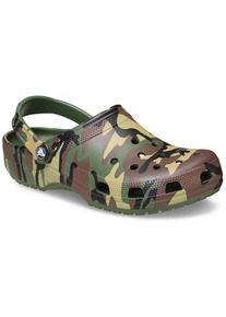 Crocs Classic Camouflage Eva Herren Army Gr&uuml;n Clogs