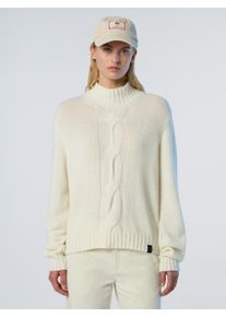 North Sails Pullover Stehkragen mit Maxi-Zopfstrick