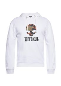 TUFFSKULL Sweatshirt Herren weiss