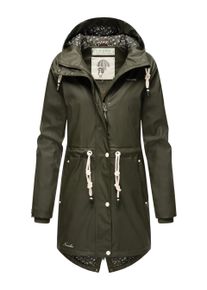 Navahoo Damen Regenjacke Flower of Ocean &ndash; Stylisch & Wasserdicht