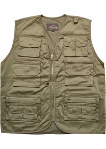 normani OUTDOOR SPORTS Herren Outdoor-Weste Acacia