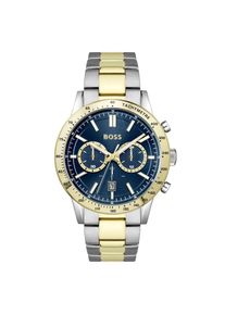 HUGO BOSS Graue Edelstahl-Armbanduhr