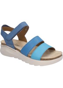 Josef Seibel Damen Sandale Celine 06 in blau-multi