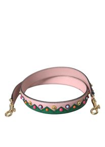 Dolce & Gabbana Rosa Leder-Handtaschen-Zubeh&ouml;r Schultergurt