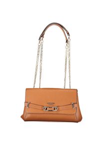 Guess Braune Polyethylen-Handtasche