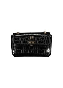 La Martina Schwarze Polyethylen-Handtasche