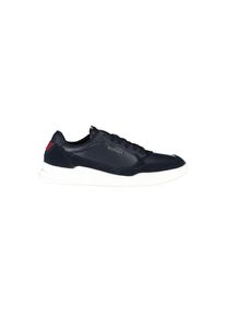 Tommy Hilfiger Blaue Leder Herren Sneakers