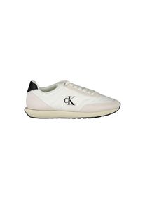 Calvin Klein Wei&szlig;e Polyester Herren Sneaker
