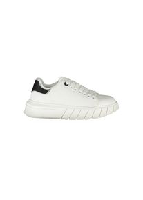 Gaelle Paris Wei&szlig;e Polyurethan Damen Sneaker