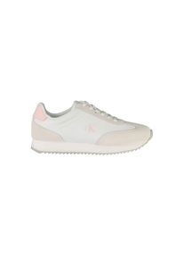 Calvin Klein Bianco Leder Damensneaker