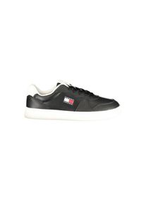 Tommy Hilfiger Schwarze Polyurethan Damen Sneaker