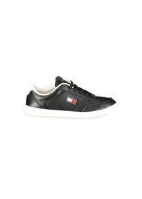 Tommy Hilfiger Schwarzer Polyurethan Herren Sneaker