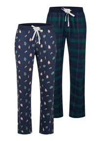 Happy Shorts Herren Pyjamahose ChristmasSchlafhose, Nacht Hose, Loungehose
