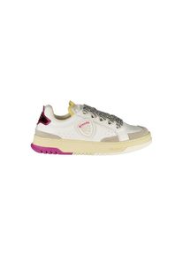 Blauer Wei&szlig;e Polyurethan Damen Sneaker