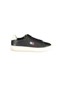 Tommy Hilfiger Schwarze Polyurethan Damen Sneaker