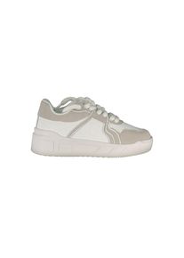 Gaelle Paris Bianco Polyurethan Damen Sneaker