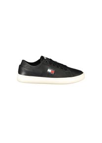 Tommy Hilfiger Schwarze Polyurethan Damen Sneakers