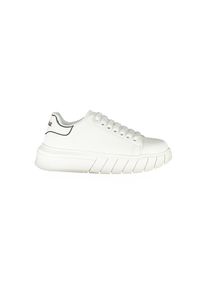Gaelle Paris Wei&szlig;e Polyurethan Damen Sneaker