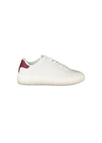 Tommy Hilfiger Wei&szlig;e Leder Damen Sneakers