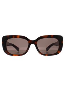 Gucci Rectangle Damen Havanna Grau GG1979SK