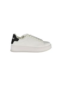 Gaelle Paris Wei&szlig;e Polyurethan Herren Sneaker