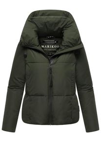 Marikoo Damen Winterjacke Ninikaa mit Kapuze & Fleece-Innenfutter