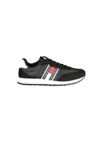 Tommy Hilfiger Schwarze Polyurethan Herren Sneaker