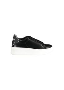 Gaelle Paris Schwarze Polyurethan Damen Sneaker