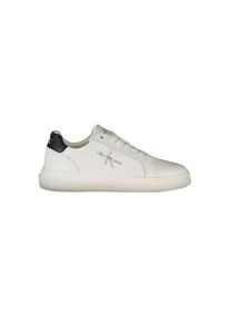 Calvin Klein Bianco Leder Herren Sneaker