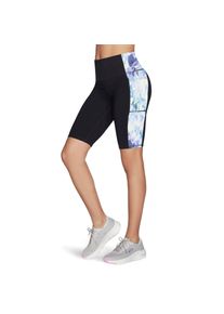 Skechers Performance GoWalk Seascape Floral 10' Fahrradshorts Nylon Damen Lila Activewear Shorts