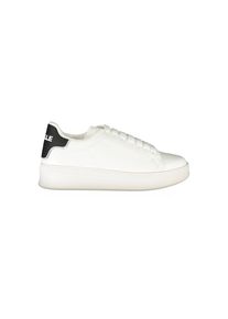 Gaelle Paris Bianco Poliuretano Herren Sneaker