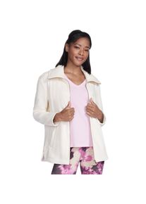 Skechers Performance GO SNUGGLE Tunika-Jacke Damen Off-White Jacke