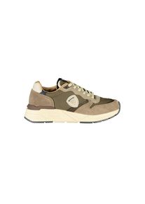 Blauer Grigio Poliuretano Herren Sneaker