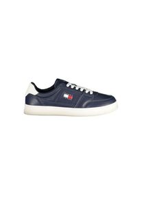 Tommy Hilfiger Blaue Leder Herren Sneakers