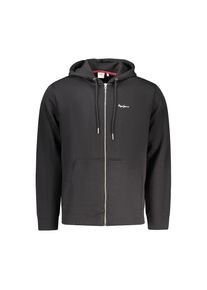 Pepe Jeans Schwarzes Baumwoll-Herren-Sweatshirt