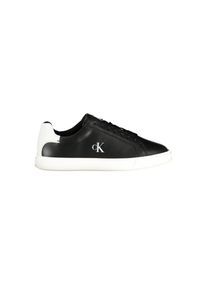 Calvin Klein Schwarze Polyurethan Damen Sneaker