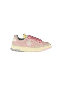 Blauer Rosa Polyurethan Damen Sneaker