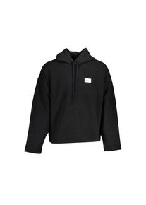 Calvin Klein Schwarzes Baumwoll-Sweatshirt f&uuml;r Herren