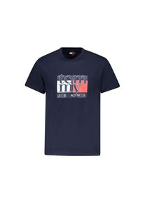 Tommy Hilfiger Blaues Baumwoll-Herren-T-Shirt